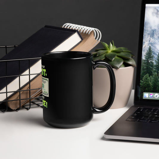MELANOMICS Black Glossy Mug 2